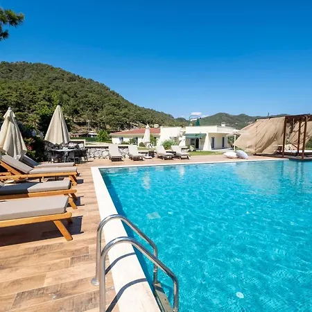 Excellent Home With Shared Pool Surrounded By Nature In Marmaris