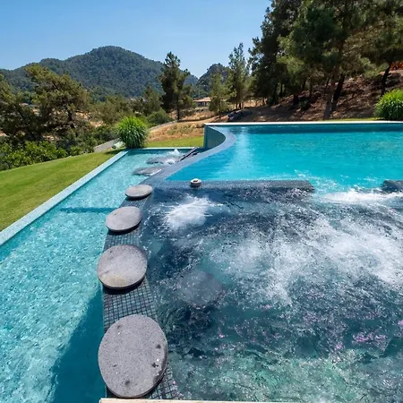 Excellent Home With Shared Pool Surrounded By Nature In Marmaris